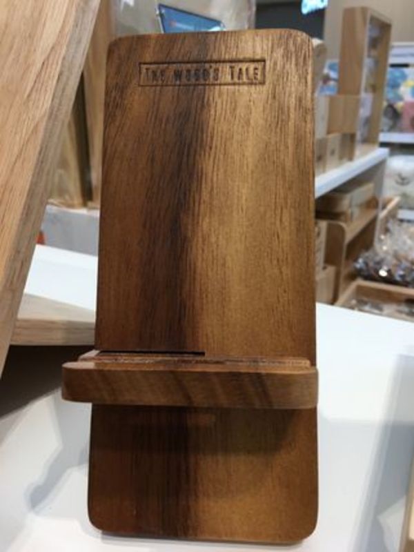 スマホスタンド ウッド 海外