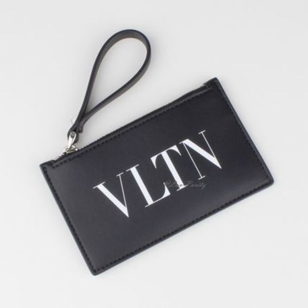 関税送料込み - VALENTINO VLTN カーフスキンカードケース