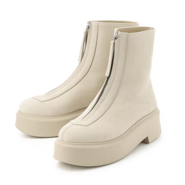 THE ROW アンクルブーツ f1144-l131r-beg