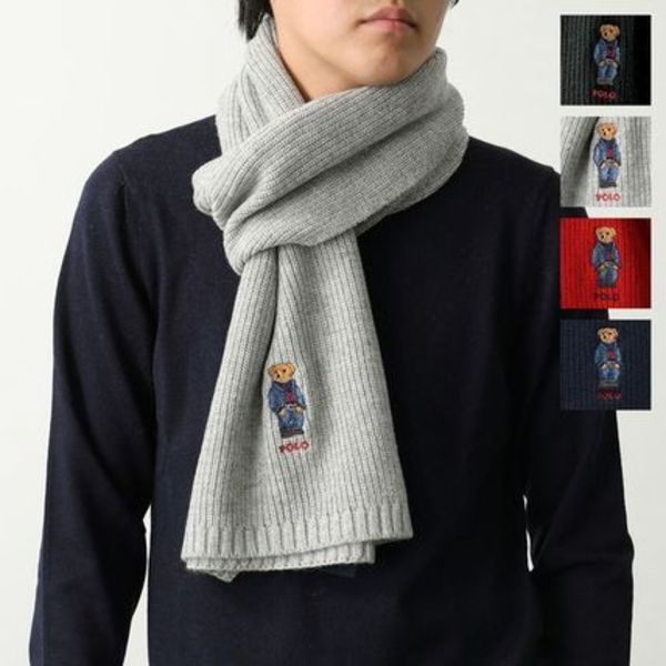 Polo Ralph Lauren マフラー PC1269 テディベア