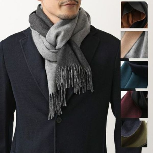 JOHNSTONS OF ELGIN マフラー WA20 リバーシブル ストール