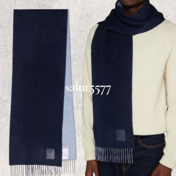 【国内発送!!】LOEWE マフラー アナグラム ウール&カシミヤ