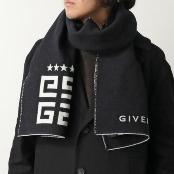 GIVENCHY マフラー J5784 ロゴ 4G