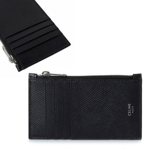 関税負担なし☆CELINEセリーヌコンパクトジップドカードホルダー