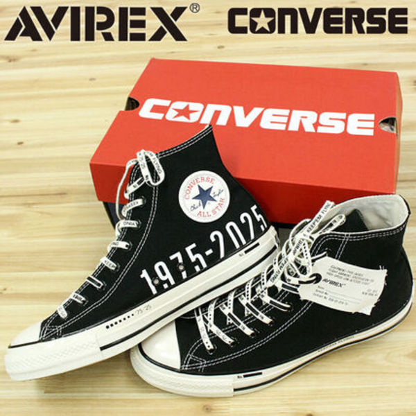 【AVIREX × CONVERSE】ALL STAR AGED HI コラボスニーカー