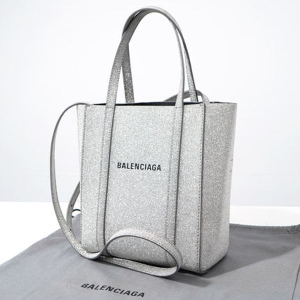 BALENCIAGA XXS EVERYDAY グリッター トートバッグ 551815