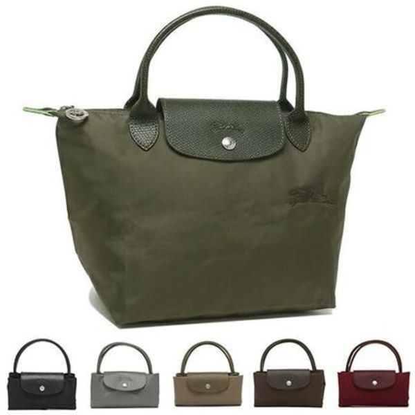 LONGCHAMP バッグ S L1621 919 LE PLIAGE GREEN TOP HANDLE BAG