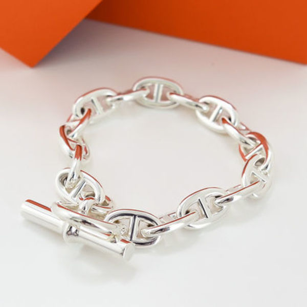 【国内即発】HERMES Chaine d'ancre Bracelet MM ブレスレット