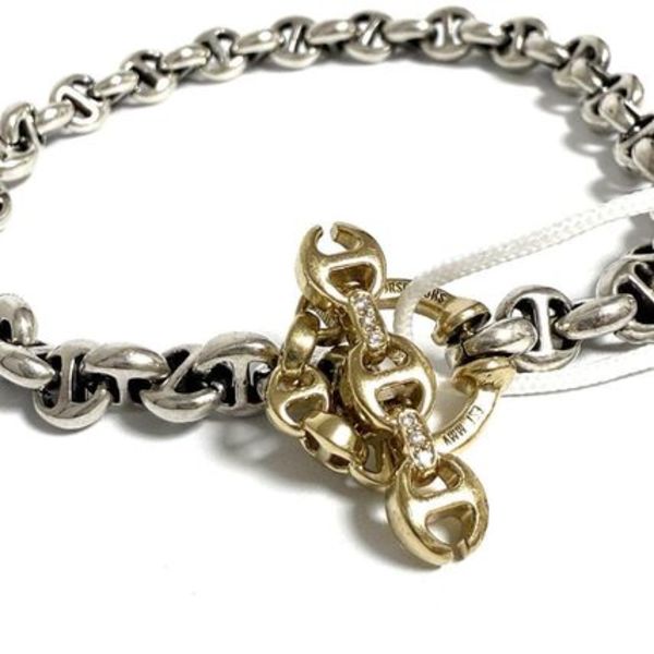 ホーセンブース 5mm オープンリンク ブレスレット 18K