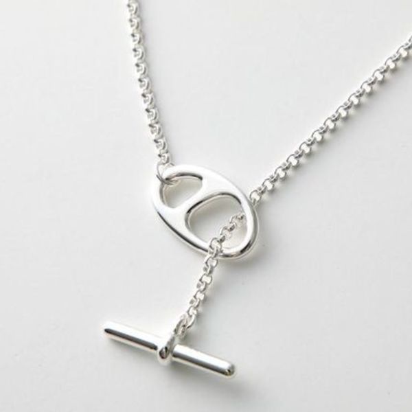 HERMES ネックレス CHAINE DANDRE PUNK 44cm H124204B