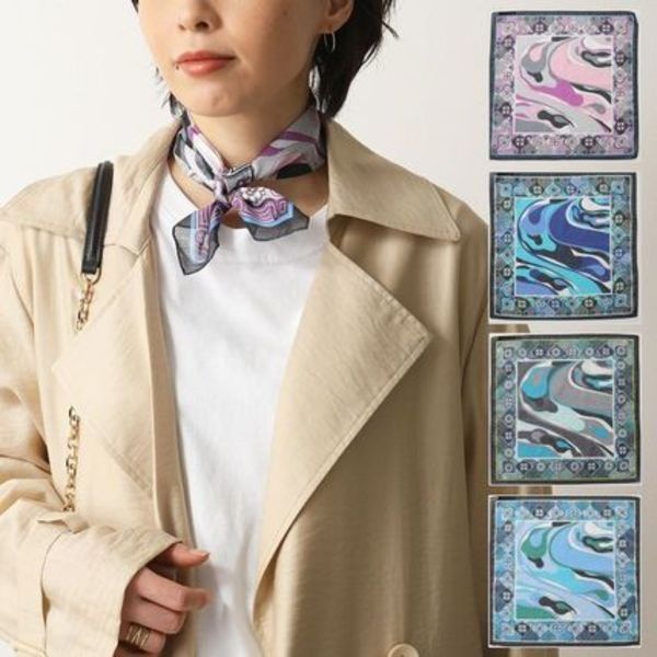 EMILIO PUCCI スカーフ P8052 コットン