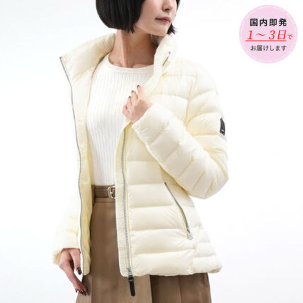 【訳アリ】MACKAGE ロゴ ダウンジャケット DAVINA Z クリーム