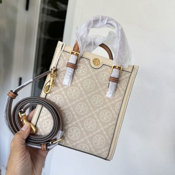 大人気★Tory Burch T Monogram Mini Tote Bag