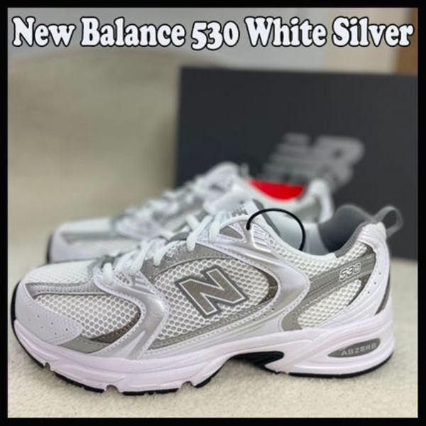 人気☆NEW BALANCE☆ 530 WHITE SILVER (MR530AD)