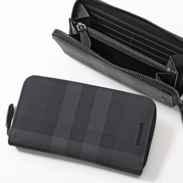 BURBERRY ラウンドファスナー長財布 MS LG ZIG BRT 8070254