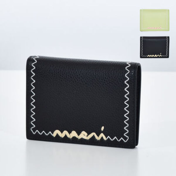 マルニ 財布 メンズ 2つ折 刺繍  MARNI PFMOQ14Q11 P6533