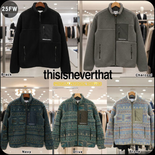 [Thisisneverthat] ★韓国大人気★SP Sherpa Fleece Jacket