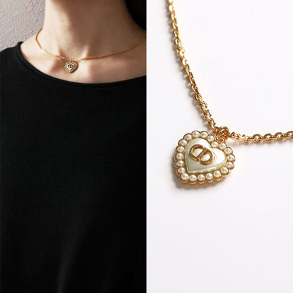 Dior ネックレス Petit Cd Heart Baroque ハート N3503WOMVE