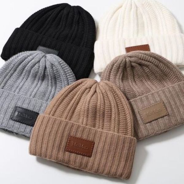 MAX MARA ニット帽 MACBETH カシミヤ シルク