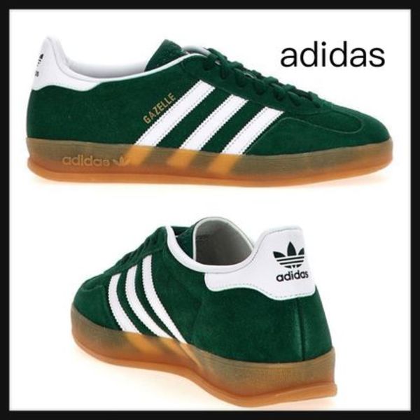 【adidas】GAZELLE INDOOR SHOES Collegiate Green スエード