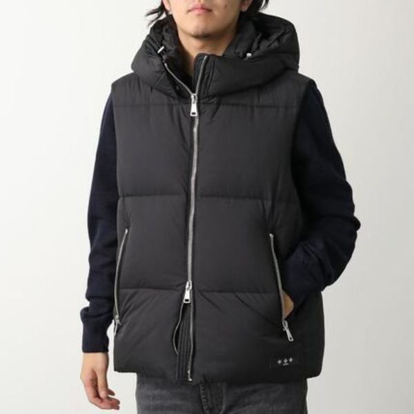 TATRAS ダウンベスト MELKO メルコ ナイロン フード付き