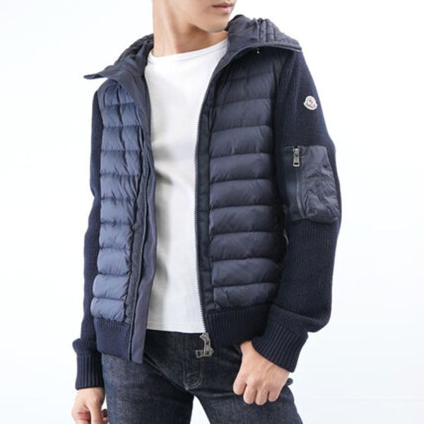 【新品同様】MONCLER TRICOT ダウンジャケット 9B50800 A9340