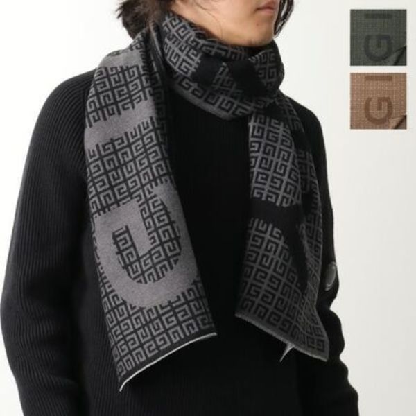 GIVENCHY マフラー J6261 ロゴ 4G