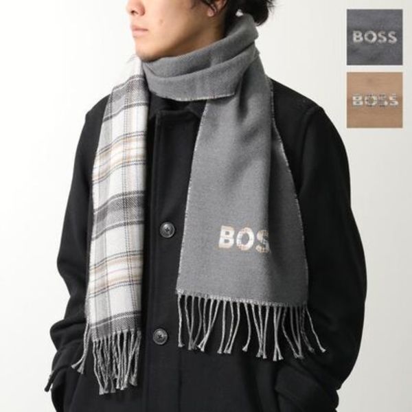HUGO BOSS マフラー Alistar 26 190 アリスター 50551650