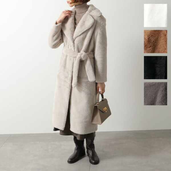 HERNO エコファーコート CA000586D 12422 ロングコート