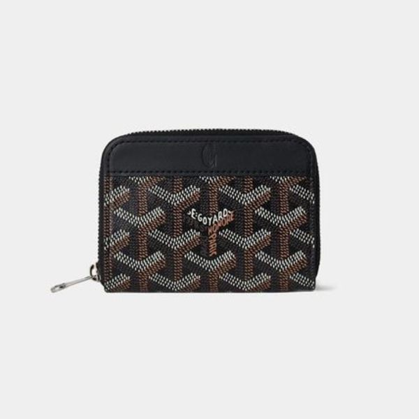 最安値挑戦中★Goyard Matignon Mini Wallet Black★超人気