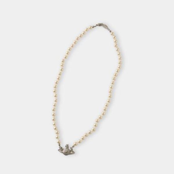 Vivienne Westwood ★ Man. Mini Bas Relief パール ネックレス