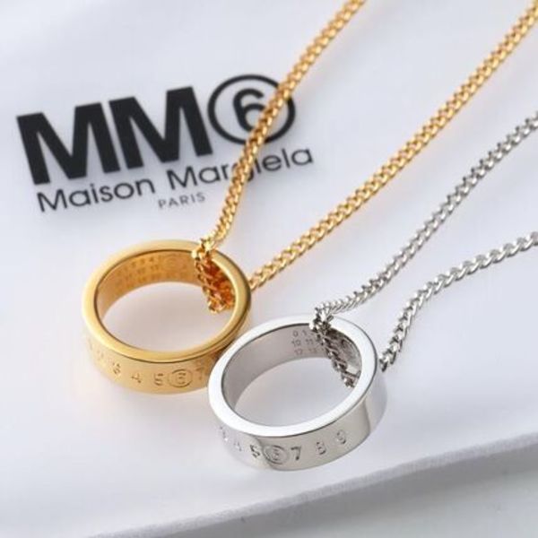 MM6 ペンダントリングネックレス SM6UU0048 P7296