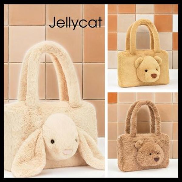 【Jellycat】Smudge もこもこ トートバッグ  Bartholomew