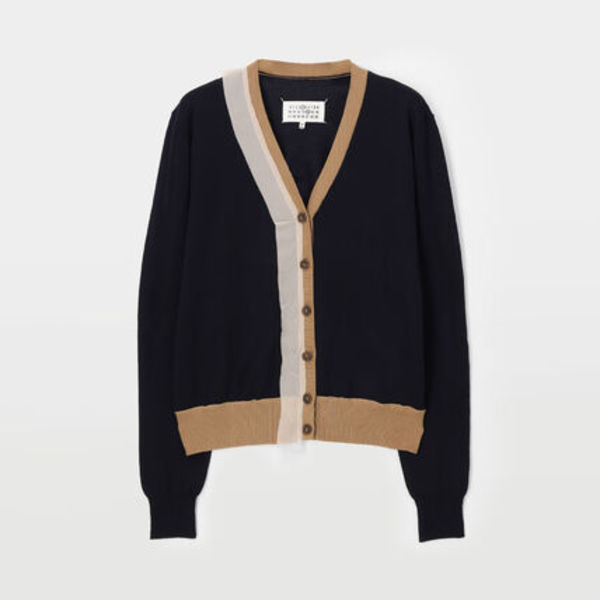 ★MAISON MARGIELA★ウール カーディガン SI0HA0007 S17800 002F