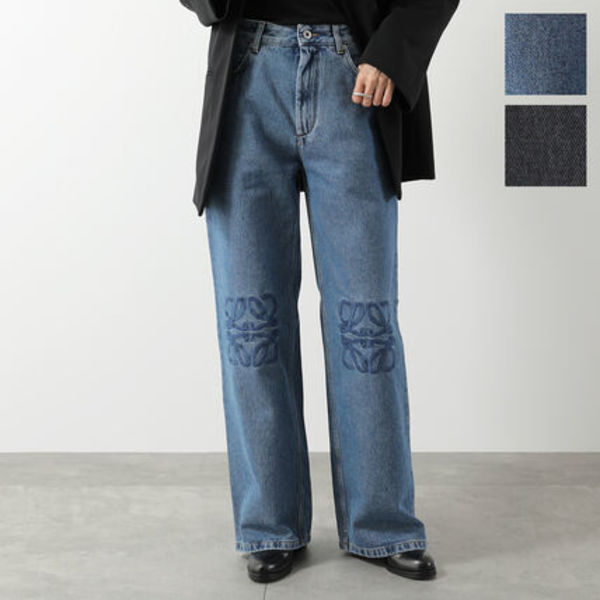 LOEWE ジーンズ ANAGRAM BAGGY JEANS S359Y11XEB