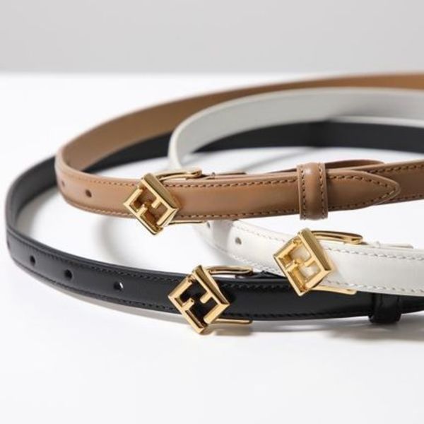 FENDI ベルト FFダイヤモンド 1.5CM 8C0742 ANSS レザー