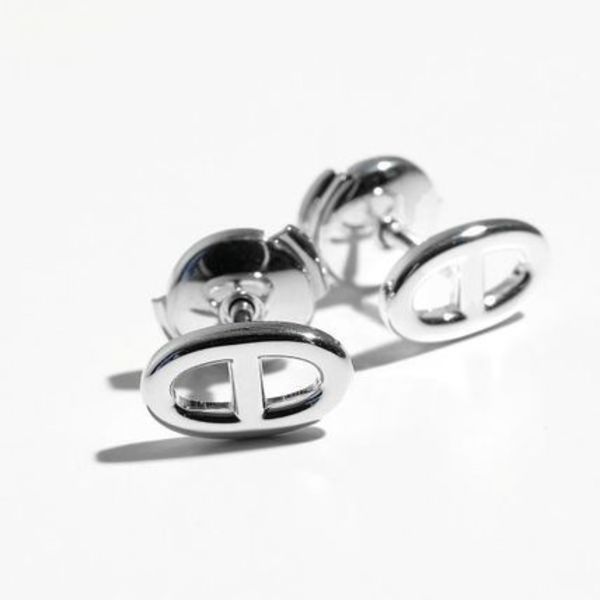 HERMES ピアス シェーヌダンクル Chaine dAncre TPM H113503B