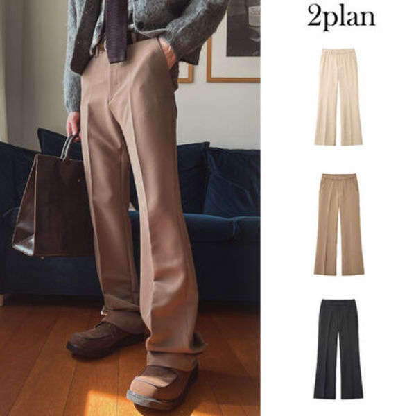 【2plan】Grail Semi-Flare Slacks