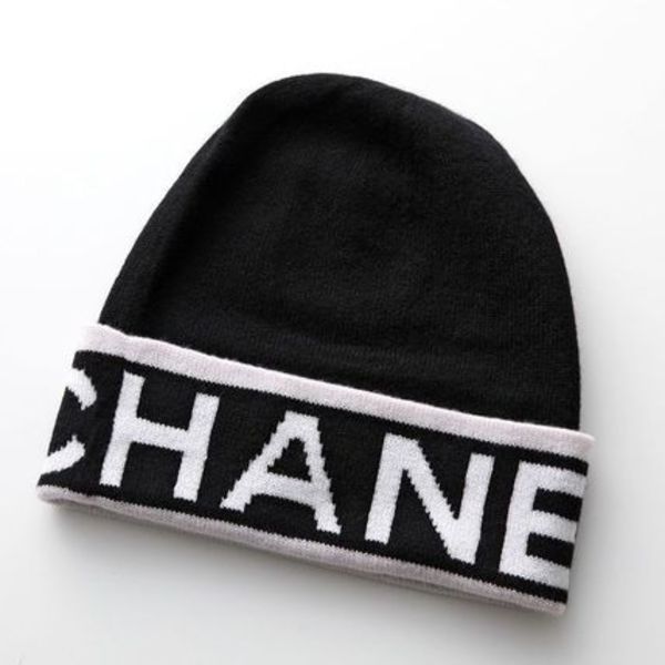 CHANEL ニット帽 AAA204 B17041 カシミヤ ココマーク