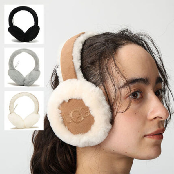 UGG W SHEEPSKIN EMBROIDERY EARMUFF 20955