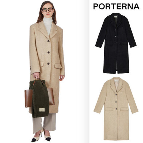 【PORTERNA】Suca Wool Long Coat
