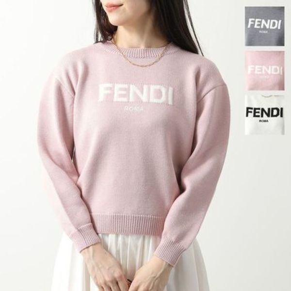 FENDI KIDS セーター JUG147 AOCH ニット ロゴ