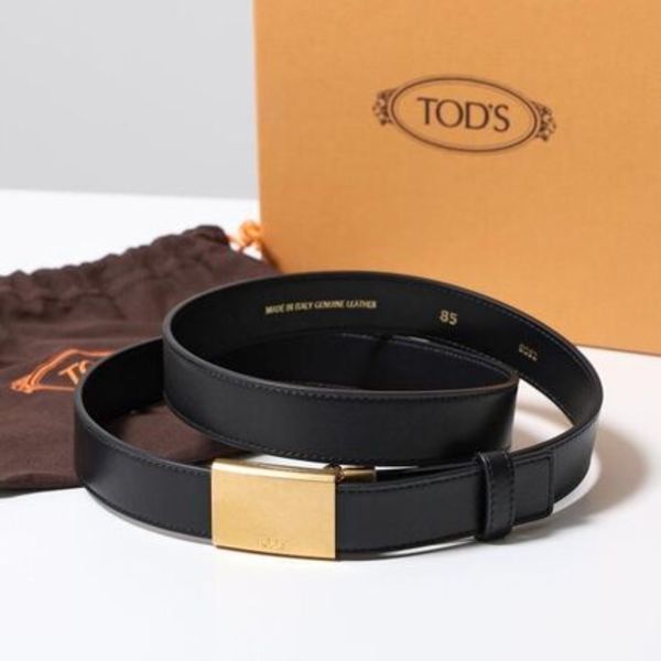 TODS ナローベルト XCWCRM09100ROR カーフスキン