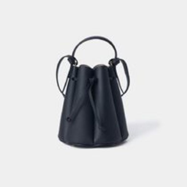 【POLENE】ポレーヌ HUIT MINI 巾着 ミニバッグ レザー