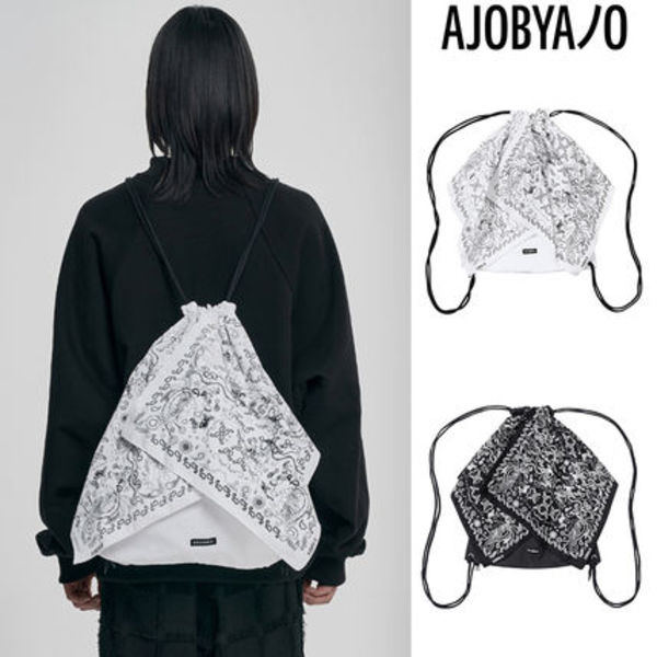 【AJO AJOBYAJO】25SS★ Bandana Drawsting Bag
