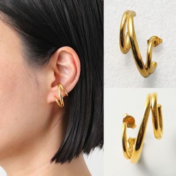 Charlotte Chesnais ピアス Triplet Earring 19BO076VER 片耳