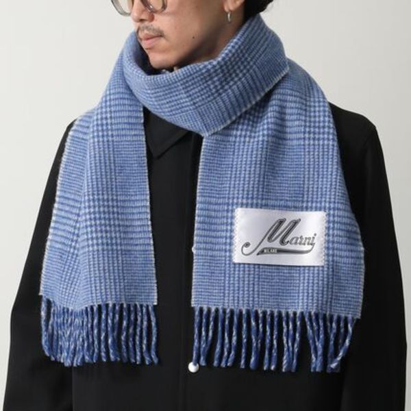 MARNI マフラー SCMC0141Y0 UAW056 ロゴ