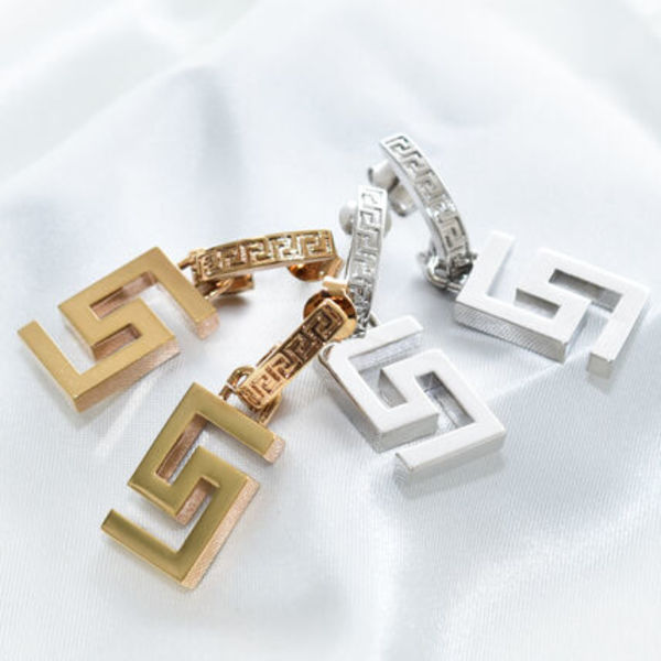 ヴェルサーチ ピアス ゴールド VERSACE メンズ 1008761