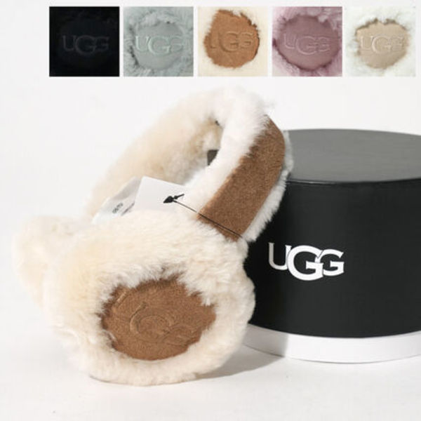 UGG アグ イヤーマフ W EMBROIDERED LOGO EARMUFF 20955