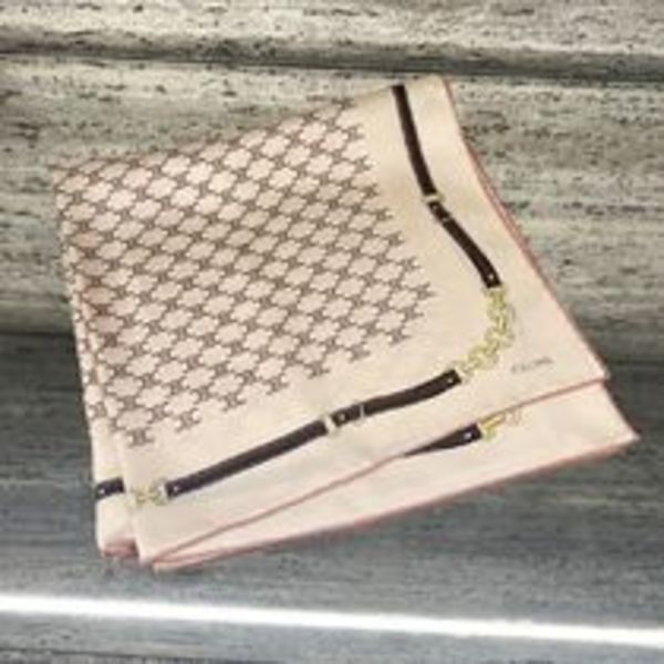 人気★CELINE ヘリテージ バンダナ / シルクツイル★上品 ギフト